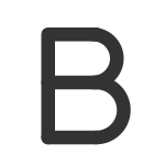 Bold SVG Icon